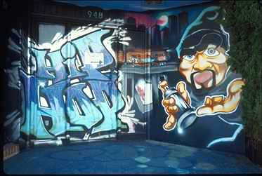 Hip hop graffiti