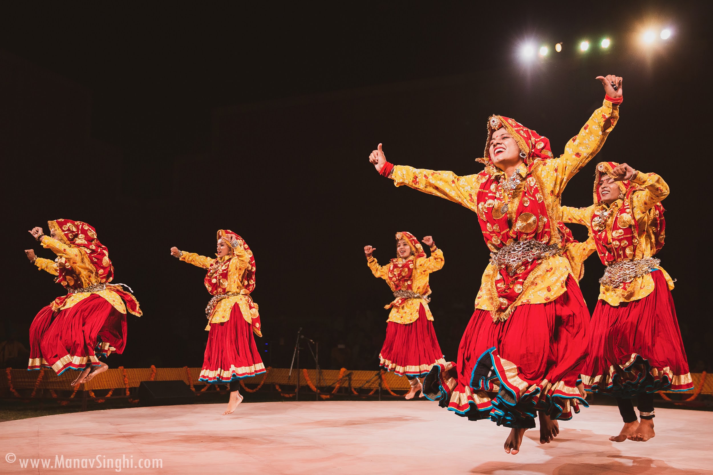 Ghoomar Dance of Haryana at Lokrang Jaipur