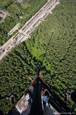 Mástil de Radio Center №9 abandonado Mast Radio abandoned