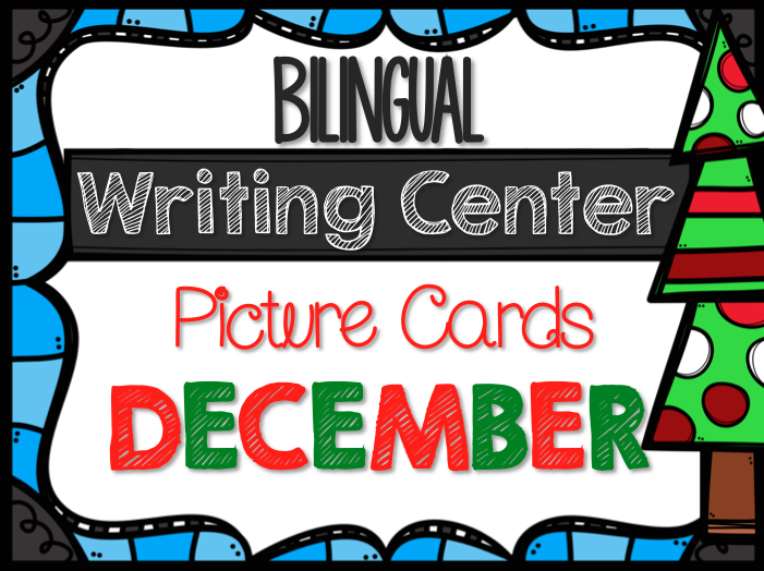 Bilingual Writing Center Picture Cards