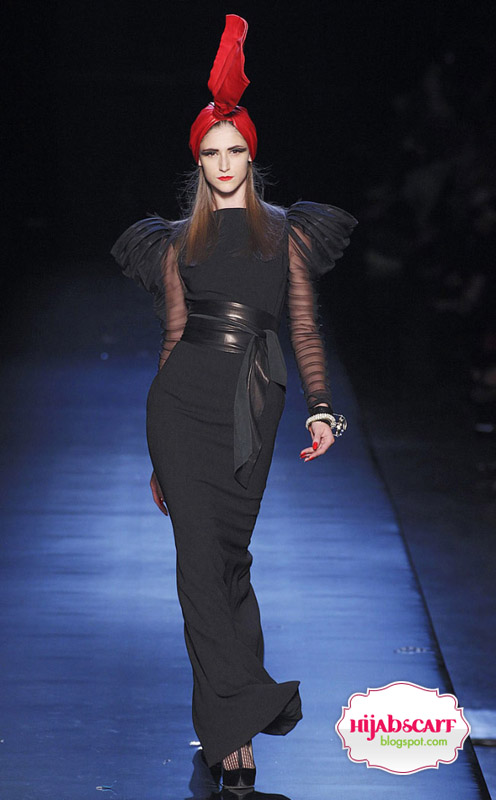 Runway Invasion : Jean Paul Gaultier - Hijab Scarf