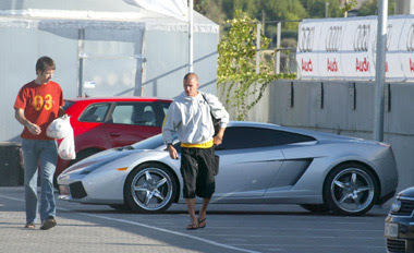 celebrity cars David Beckham Lamborghini