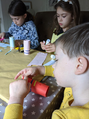 Kids crafting