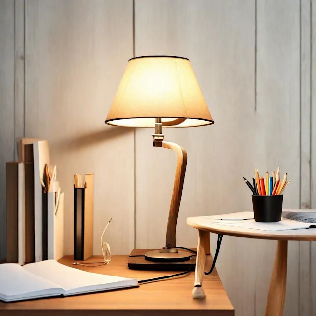 Table Lamp For Study. Shine Bright, Study Right