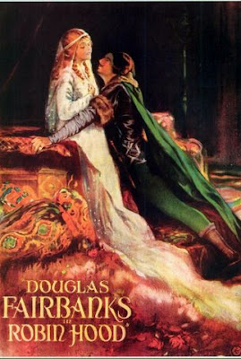 Movie poster of Robin Hood (1922).