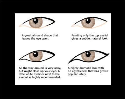 black eye makeup styles. Black eye makeup ancient