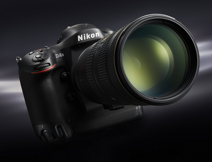 Nikon D4s on Dark Background