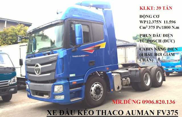 đầu kéo auman fv375 6x4