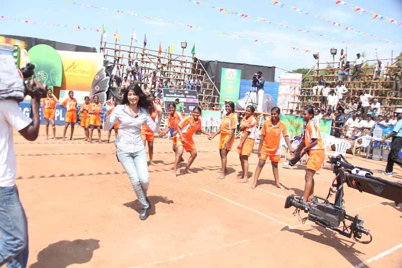 Vijayalakshmi at Womens Kabaddi Match Stills gallery pictures