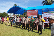 Kapolres Bersama Dandim Pantau Situasi Pelaksanaan Pilkades di Bulukumba