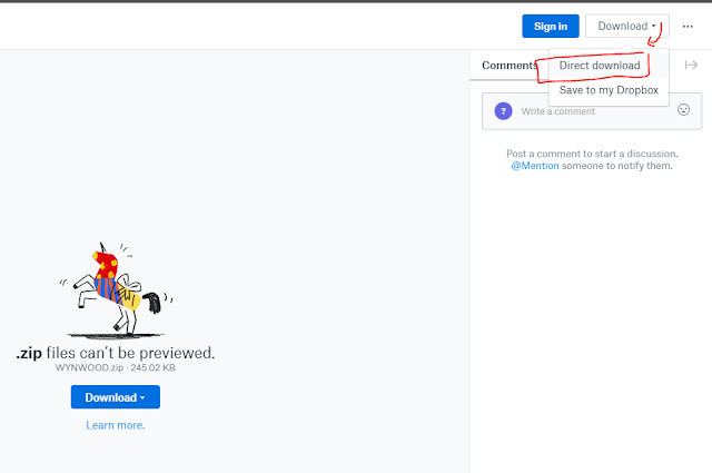 شرح بالصور كيفية تنزيل الملفات من موقع دروب بوكس Dropbox - موقع دروس4يو Dros4U