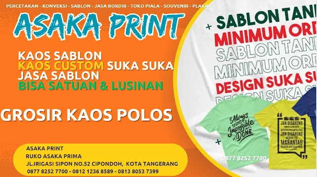 asaka sablon, sablon cipondoh, sablon tangerang,sablon kaos,jasa sablon kaos,cara sablon kaos,sablon kaos manual,sablon kaos terdekat,sablon kaos tangerang,vendor sablon kaos,sablon kaos murah,tempat sablon kaos,sablon kaos satuan,jasa sablon kaos cipondoh,sablon kaos murah cipondoh,vendor kaos sablon tangerang,jasa sablon kaos terdekat cipondoh,sablon kaos tangsel,jasa sablon kaos murah,vendor kaos sablon di tangerang,jasa sablon kaos tangerang,tempat sablon kaos tangerang