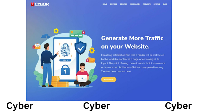 Cybor Blogger Template | Free Download Link | Full Guide