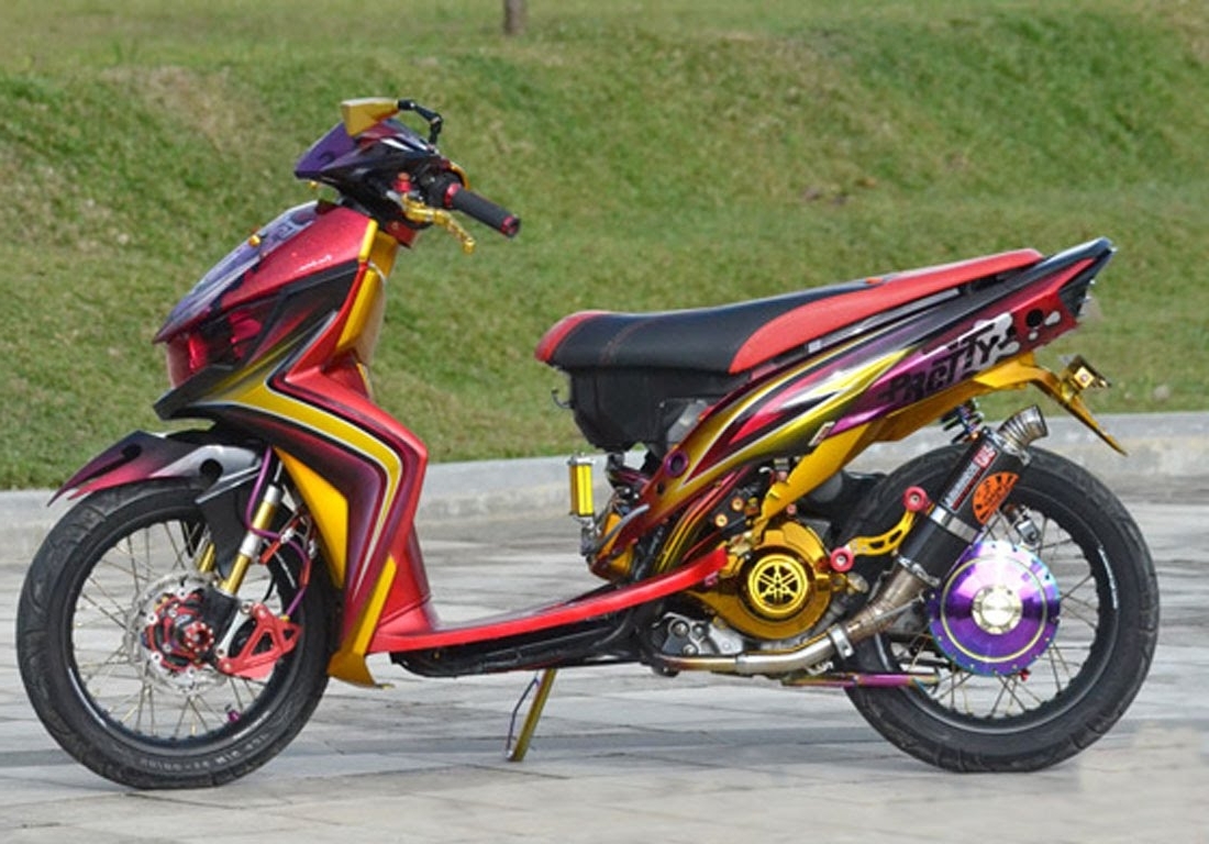 84 Biaya Modifikasi Motor Mio Soul Gt Sobat Modifikasi 