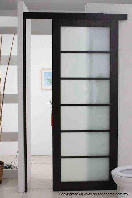 Gambar Contoh Desain Pintu Geser Rumah Minimalis Modern