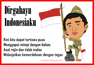 8 Gambar Pantun HUT Kemerdekaan Republik Indonesia.2