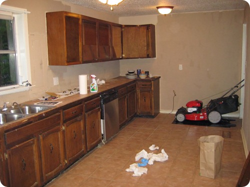painting kitchen cabinets