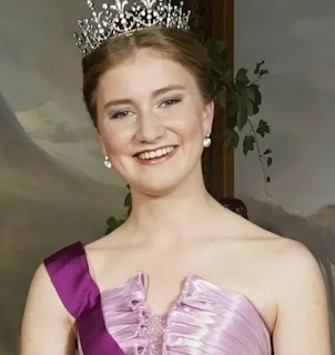 Princess Elisabeth of Belgium tiara debut