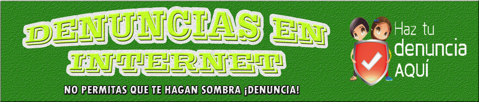 DENUNCIAS EN INTERNET