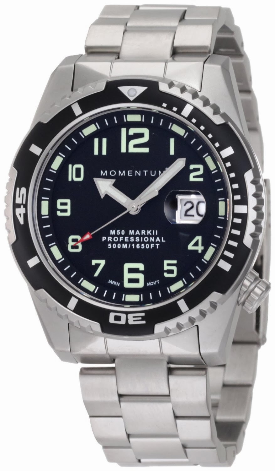 ... DV52B0, M50 Mark II Military Inspired Steel Bracelet Watches for Men
