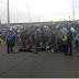 MAPOLY Students Lie Down On The Road To Protest Delay In Semester Exam