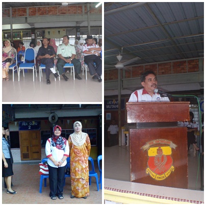 SMK TUN MUTAHIR : Perhimpunan Bulanan Pasukan Pakaian 