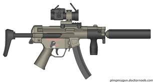 Senjata Densus 88 H&K MP-5