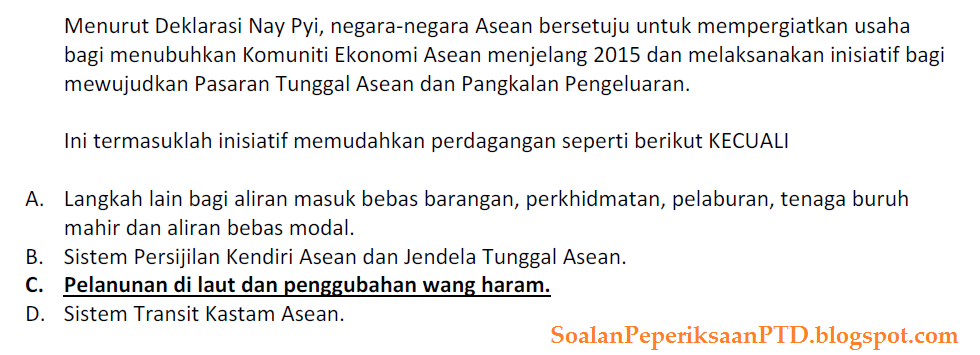 Koleksi Contoh Soalan Peperiksaan Pegawai Tadbir 