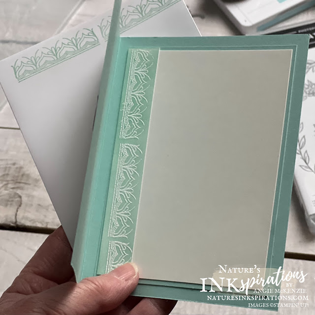 Amazing Decorative Borders Thanks Customer Card (inside) | Nature's INKspirations by Angie McKenzie