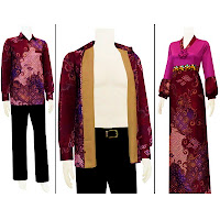 Gamis Batik Couple Semi Sutera