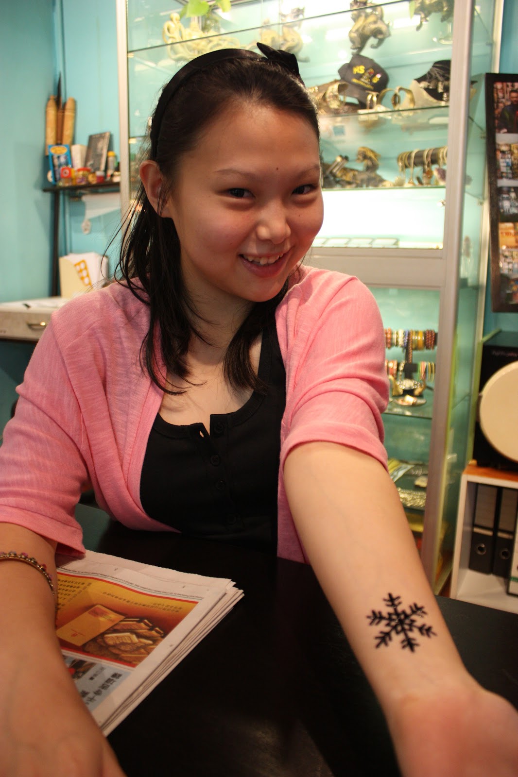 snowflake tattoo