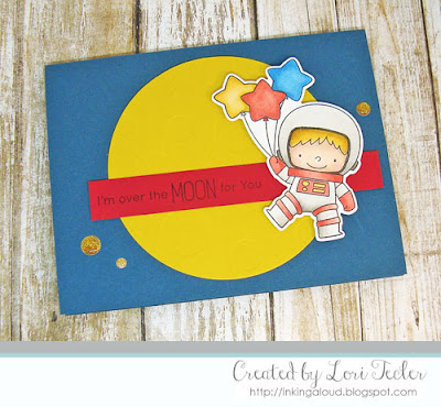 I'm Over the Moon for You card-designed by Lori Tecler/Inking Aloud-stamps and dies from My Favorite Things