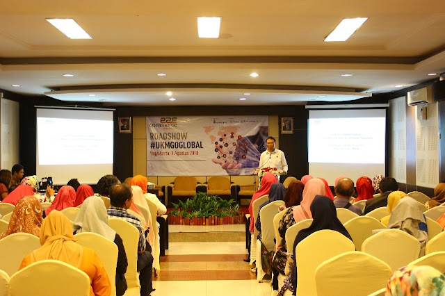 Kami hadir dalam Roadshow e2eCommerce UKMGoGlobal 8 Agustus 2018