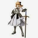 FIGURA SABER LILY REAL ACTION HEROES Fate/stay night