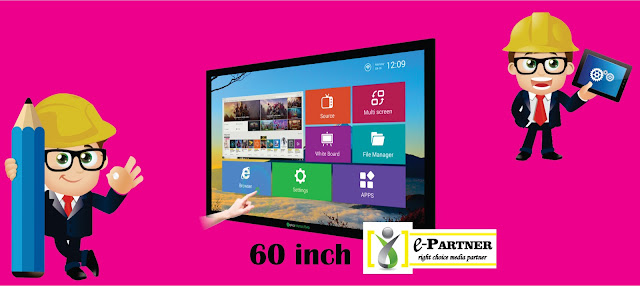 tv touchscreen responsif siap disewakan