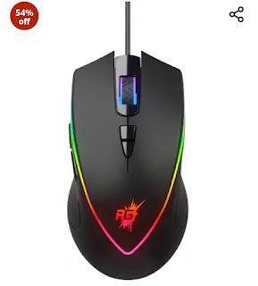 Redgear A-17 Gaming Mouse(Black) . Redgear RGB Gaming Mouse.