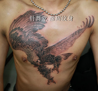 eagle tattoos, tattooing