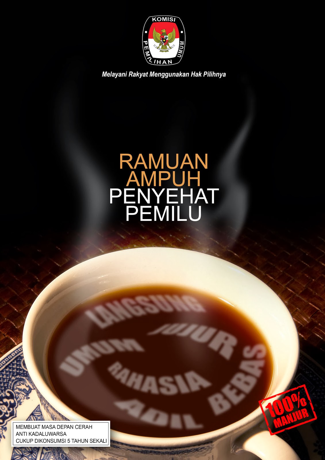 Jurnal Respublica: Poster Pemilu 1