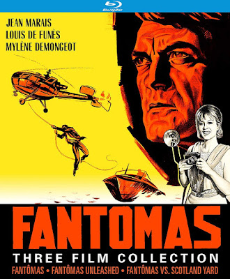 Fantomas 1960s Collection 3 Movies Blu Ray