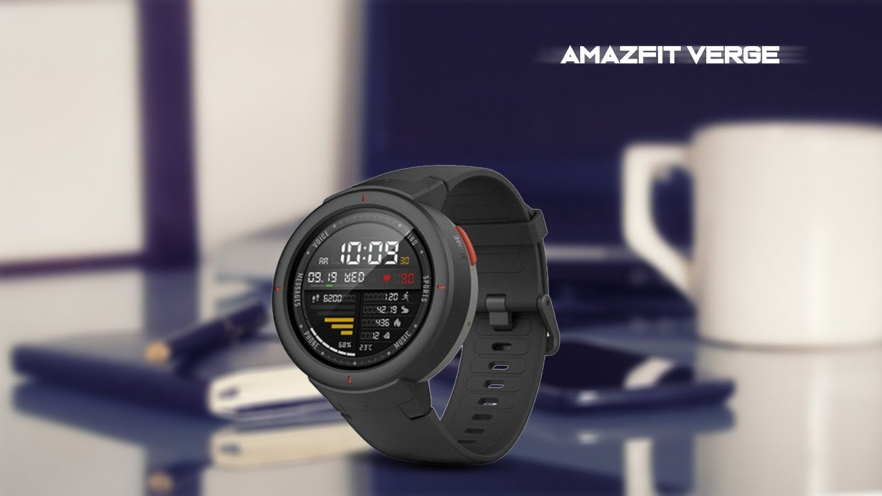 xiaomi huami amazfit verge smartwatch with us brings voice assistant