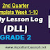 New! 2nd Quarter Daily Lesson Log (DLL) - Grade 2, SY 2019-2020