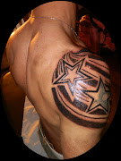 Stars 25 (tatuaggio visione posteriore)