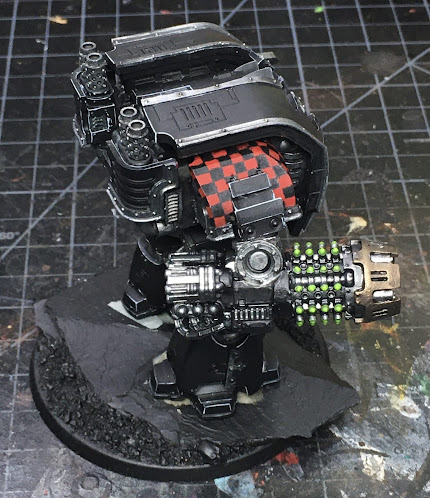 Dark Angels Legion Leviathan Pattern Siege Dreadnought WIP