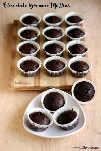 Chocolate Brownie Muffins