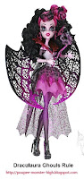 Poupée Monster High Draculaura Ghouls Rule (Halloween)