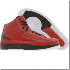 air jordan 2 retro black red