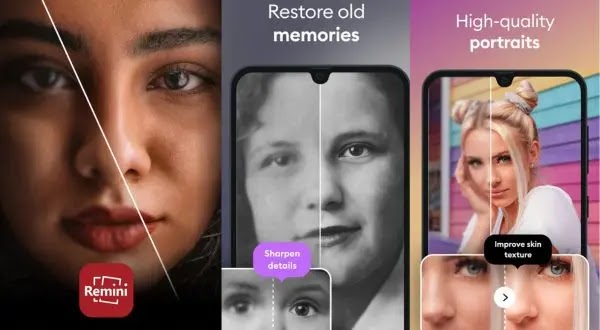 ريميني هو تطبيق شائع لاستعادة الصور يعمل بالذكاء الاصطناعي ويستخدم خوارزميات التعلم العميق لاستعادة الصور القديمة والتالفة. مع ريميني ، يمكنك استعادة الصور القديمة ، وتعزيز التفاصيل ، وإزالة الخدوش ، وتحسين جودة الصورة بشكل عام.