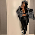 Cardi B flaunts her cleavage in sultry photo as she reveals she has lost all the baby weight
