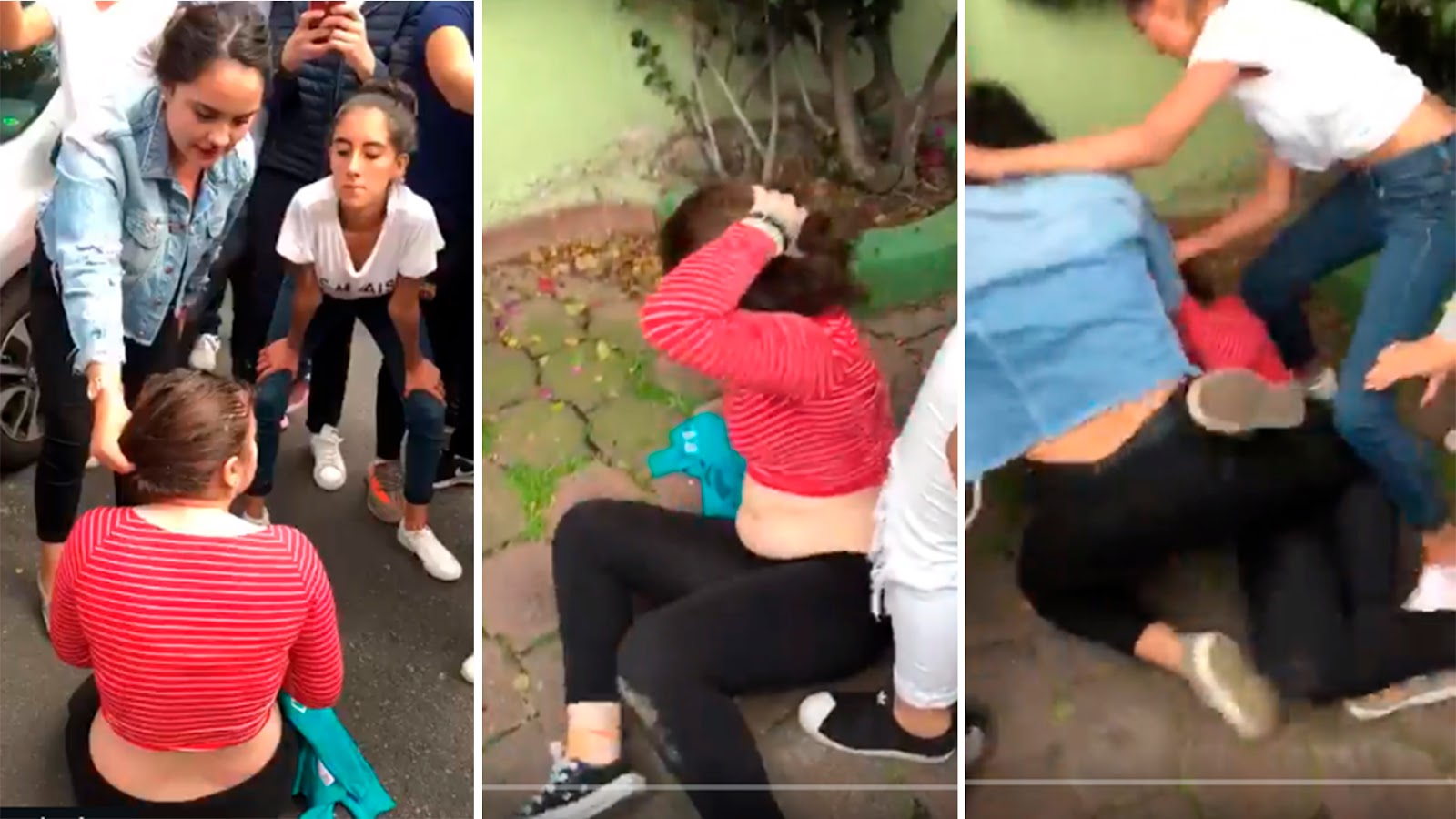 Difunden video de golpiza a estudiante en Coyoacán "Quiero que te disculpes pendej@ ¿Zorra? Perdón, tú eres la que sube su pack", dice una de las involucradas. (VIIDEO). 