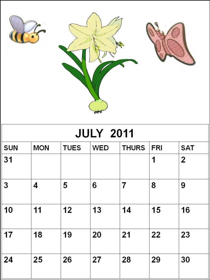 july calendar 2011 with holidays. July+2011+blank+calendar
